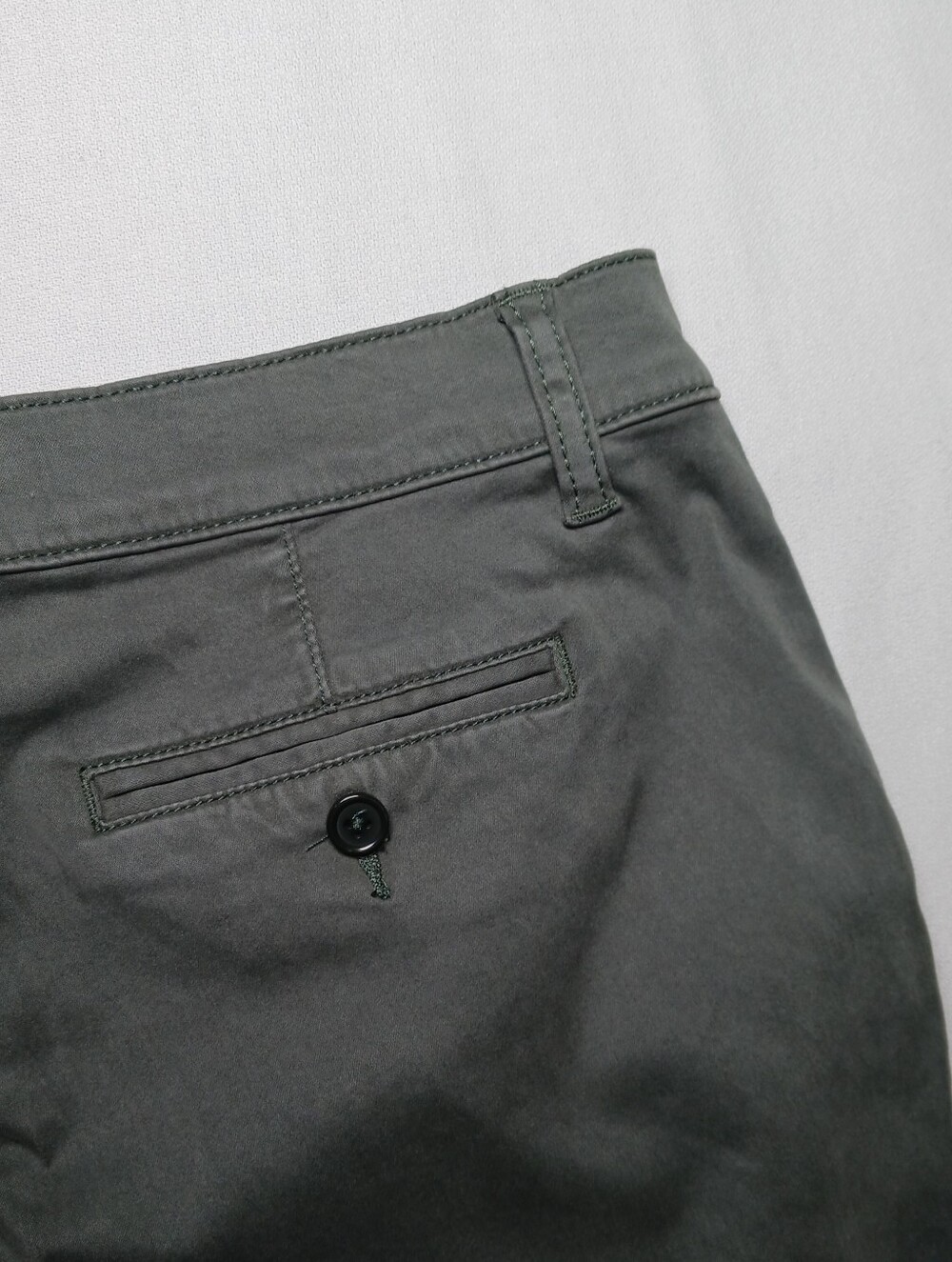 Lila Ryan The Jenalyn Bootcut Trousers 8P Brushed Sateen Olive 30X29 NWT - Picture 10 of 13